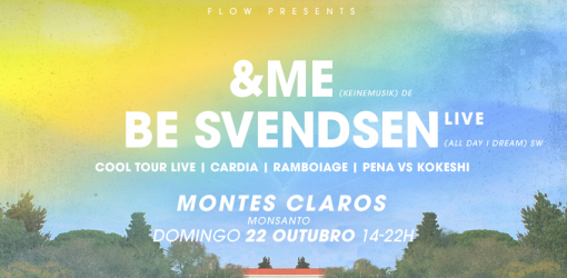 Flow presents &ME, Be Svendsen Live