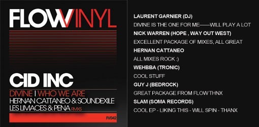 FV042 - Cid Inc - Divine Ep - Out Now